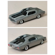 Metal Chassis CCA 1: 66 Chevrolet Chevelle SS 454 Model Car 1970 Chevrolet Muscle Car CHEVY