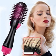 3 in 1 Electric Hair Dryers Straightener Hair Curler Curling Iron Comb Blow Dryer Comb One Step Hair Brush Roller Styler