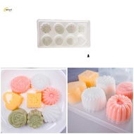 8 Grid DIY Pudding Mold Fondant Cake Baking Molds for Jello Shots Muffins Cookies