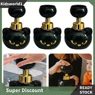 [kidsworld1.sg] Cute Cat Paw Foaming Hand Dispensers Refillable Hand Sanitizer Press Bottle Creates 