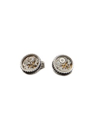 TATEOSSIAN SKELETON GEAR CUFFLINKS