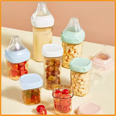 Suitable for hegen bottle accessories, storage box cover/cup cover/handle/dust cover+bottle collar/s
