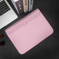 laptop Stand Sleeve Bag Hand Shock proof Cover Notebook Canvas Handbag MacBook Air/Pro 11 12 13 15 16 inch PU leather