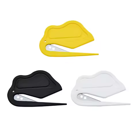 1 Piece Letter Opener Envelope Mail Slitter With Razor Wrapping Cutter Box Mail Double-edged Safety 