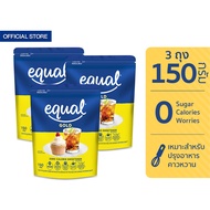 [3 กล่อง] Equal Gold 150 g. อิควล โกลด์ ผลิตภัณฑ์ให้ความหวานแทนน้ำตาล ถุงละ 150 กรัม รวม 3 ถุง น้ำตาลเทียม น้ำตาลสำหรับอบขนม