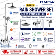 ORIGINAL TIANG SHOWER SET PANAS DINGIN ONDA SET SHOWER KOMPLIT DARI ONDA SET SHOWER MANDI