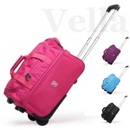 VELLA Ultra Silence 21" 23" 27" inch Duffel Bag Foldable Expandable Travel Luggage Women Briefcase B