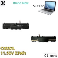 New 6Cell    Laptop Battery CX03XL for HP EliteBook x360 830 G7 G8 Notebook L78551-005 HSTNN-IB9G HS