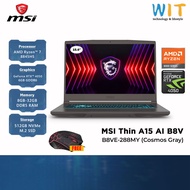 MSI Gaming Thin A15 AI B8VE-288 (AMD Ryzen 7-8845HS/8GB-32GB RAM/512GB SSD/15.6"FHD/RTX4050 6GB/W11/