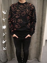 Mcq 刺繡燕子 衛衣 男女均可 #Xs S M 特價💰1650