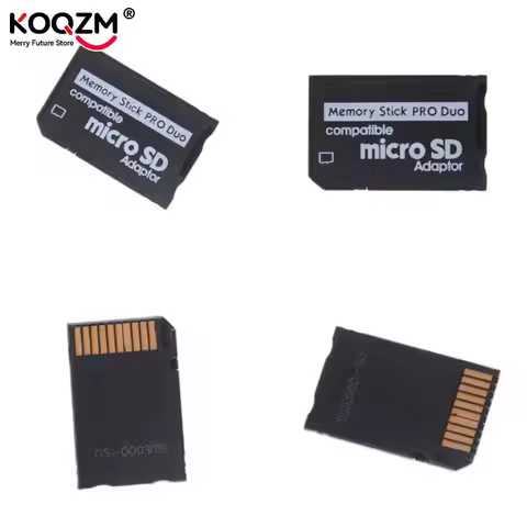 Support Memory Card Adapter Micro SD To Memory Stick Adapter For PSP Micro SD 1MB-128GB Memory Stick