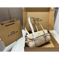 D-304 Size 30 x 15 Airplane Box Bow Baguette Bag​​Bow Baguette Bag, Patent Leather Texture Awesome, 