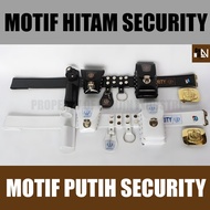 Sabuk Kopel Satpam Security Lengkap Atribut Satpam Bangkol Fullset