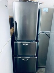 貨到付款：日立牌 三門雪櫃 180CM高 ** 高身冰箱 ((可自動製冰))