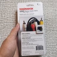 R RCA Three-Head Male to Male Audio Video Cable Length 6 Feet About 1.83 Meters Brand New Pick-up Pr