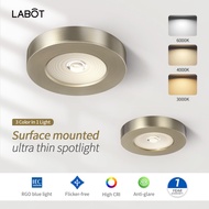 Anti-glare Eyeball Spotlight Surface Mounted 5W/7W/10W RG0 Anti-blue CRI98 Spotlight 3 Color LED Cei