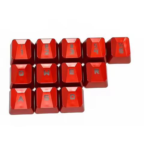 12Pcs Backlit Keycap Bump for logitech G413 G910 G810 G310 G613 K840 Romer-G Switch Mechanical Keybo