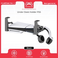 Metal Under Desk Holder Mount Horizontal Under Desk Holder PS5