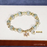 Gypsophila Green Phantom Brazilian Zhuokai Live Women's Jewelry Bracelet Green Phantom Bracelet Gree