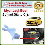 1 Biji - Front Engine Bonnet Stand Clip Holder Hook Holder Bonet Enjin Depan - Perodua Myvi Lagi Best Icon 2011 - 2017