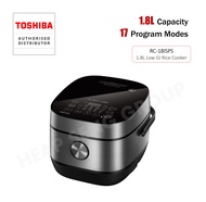 Toshiba 1.8L Low GI Induction Heating Rice Cooker - RC-18ISPS