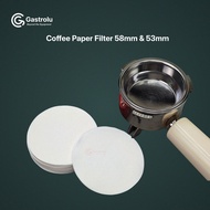 Round Coffee Filter Paper 58mm & 53mm Contents 100pcs – Coffee Paper Filter for Moka Pot & Vietnam