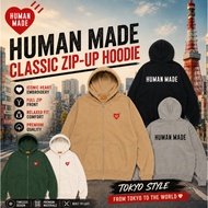 HUMAN MADE CLASSIC ZIP-UP HOODIE
