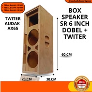 Speaker Box 6 Inch PlywoodSR 9mm 12mm 15mm