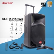 Speaker Aktif Portable Wireless Baretone 15 Inch bwr Original 250 watt