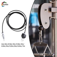 [chulisia] Replacement Gym Cable, Fitness Pulley, Home Gym Cable, Steel Wire Pulley for LAT