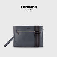 Renoma Paris Men's Microfiber Leather Clutch Bag