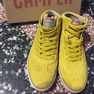 Camper麡皮中筒鞋（穿過一次）