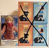 現貨-日版-全新我的英雄學院眼鏡廠模型-我的英雄學院爆豪勝己幼年版 模型公仔擺設 / 轟焦凍幼年版 模型公仔擺設 / 渡我被身子學生版模型