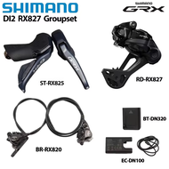 SHIMANO NEW GRX RX825 Shifter RX820 Brake RX827 Rear Derailleur Groupset Di2 1x12s DN320 DN100 Hydra
