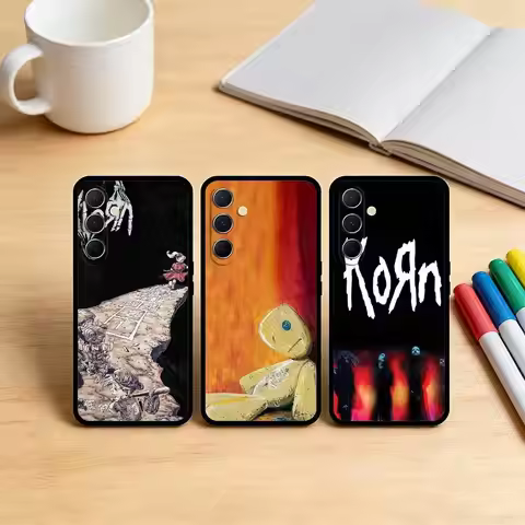AAA Rock Band K-Korn Phone Case For Samsung S25,S24,S21,S22,S23,S30,Ultra,S20,Plus,Fe,Note,10,9,5G B