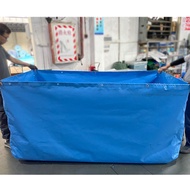 Lvju 10ft x 3ft x 3ft PVC Fish Tank Shrimp Pond Canvas Liner