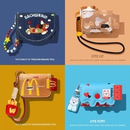 for Baseus BP1 Pro Case Cartoon Puppy Cat Pendant Leather Soft Case Baseus Bowie M3S Clear Soft Case