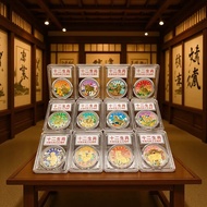 Zodiac Commemorative Medal 12 Zodiac Commemorative Coins Embossed Colorful New Year Coins Grading Bo