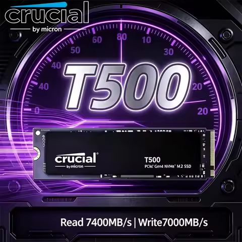 Crucial T500 1TB Gaming M.2 2280 PCIe 4.0 NVMe SSD, Max 7300MB/s, OEM CT1000T500SSD8, Works for PC, 