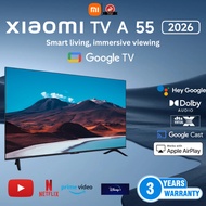 [3 Years Local On-site Warranty] Xiaomi TV 55” A 2026 – 4K UHD Google TV | Dolby Vision | Smart TV |