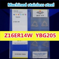 Trend Z16ER14W YBG205 10pcs set original ZCC.CT insert YBG205M20 M40