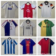 arsenal jersey arsenal Retro Jersey Manchester United Santos Spain Bassar Italy Euwen Short Sleeve R