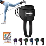 Ankle Strap for Cable Machine Women, Adjustable Gym Cable Ankle Straps for Kickbacks, Glute Workouts