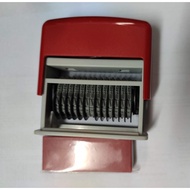 Shiny S-313 3.5mm high rotating 13-digit stamp (shiny S313)
