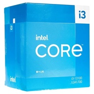 Intel I3-13100รุ่น13th Core Desktop PC บรรจุกล่อง CPU 4-Core 8-Thread Applicationdd