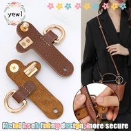 CEDAR Genuine Leather Strap, Shoulder Strap Replacement Transformation Buckle, Bags Accessories Punch-free Conversion Hang Buckle for Longchamp