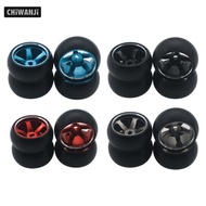 [CHiWANJi] Tire Set 1/28 Wltoys 1 Wheels Performance Monster Inserts K969 K989 P929 10 for Car Truck