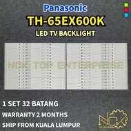 Panasonic TH-65EX600K TV LED BACKLIGHT BARU READY STOCK TH-65EX600 TH65EX600K TH65EX600