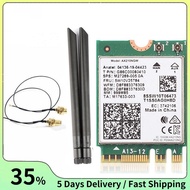 AX210NGW WIFI6E WiFi Card 5374Mbps Tri-Band 2.4G/5G/6G Bluetooth 5.2 -MIMO Wireless Network Card wit