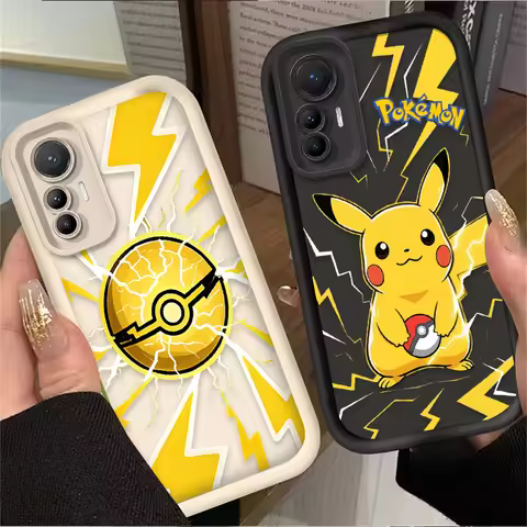 Cartoon Cute P-Pokemon Pikachu Phone Case for Xiaomi Poco F7 F6 F5 F4 F3 M5s C65 C75 C71 X7 X6 X5 X4
